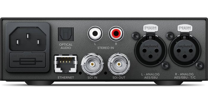 BlackMagic Design Teranex Mini Audio to SDI 12G 格式轉換器公司貨