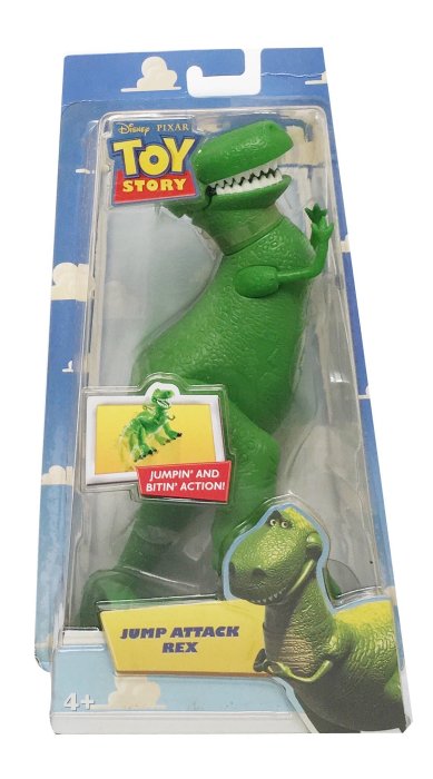 全新 迪士尼 Disney Pixar Toy story 皮克斯玩具總動員模型 Jump Attack Rex 抱抱龍