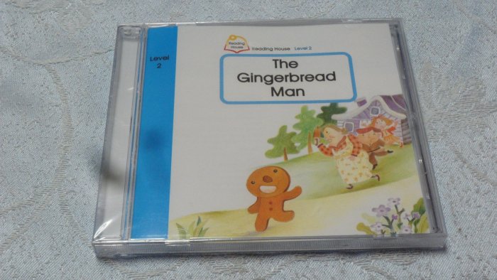 【彩虹小館】Q1英文童書+CD~Reading House Level2 The Gingerbread Man敦煌