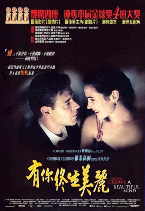 【藍光電影】美麗心靈 A Beautiful Mind (2001) 8.9高分推薦！ 98-057