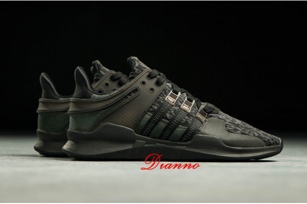 帝安諾-Adidas EQT Support ADV全黑 黑魂 雪花 編織 網布 全新公司貨BY9589 CP8928