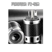 台中『崇仁音響發燒線材精品網』日本 FURUTECH FI-52M 碳纖電源插頭 -20A(單顆 1Pcs)