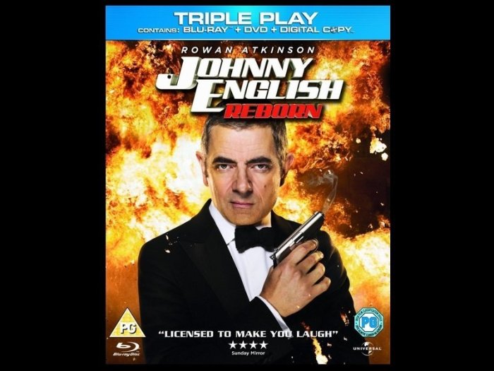 【BD藍光】凸搥特派員 二度出包：BD+DVD雙碟外紙套限定版Johnny English 2(台灣繁中字幕)