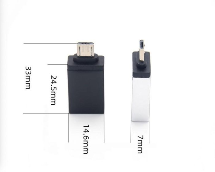 *蝶飛* USB 3.0 轉 Type-c 轉接頭 公轉母 鋁合金 轉接器 OTG 隨身碟