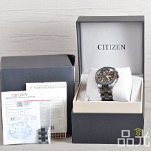 【品光數位】CITIZEN 星辰 AT 8166-59E 鈦 光動能 電波錶 石英 錶徑41.5mm #124019U