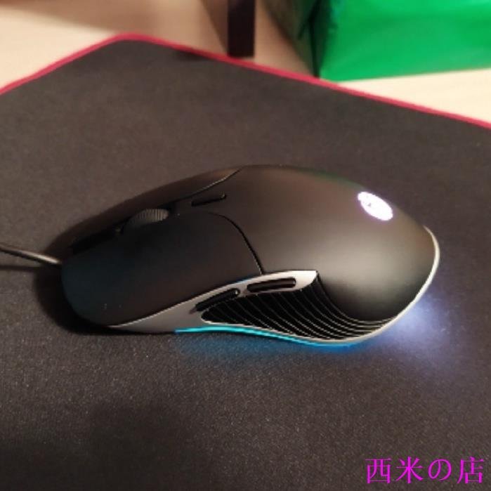 西米の店HP M280 發光遊戲鼠標 6按鍵6400DPI 可調式 RGB 鼠標