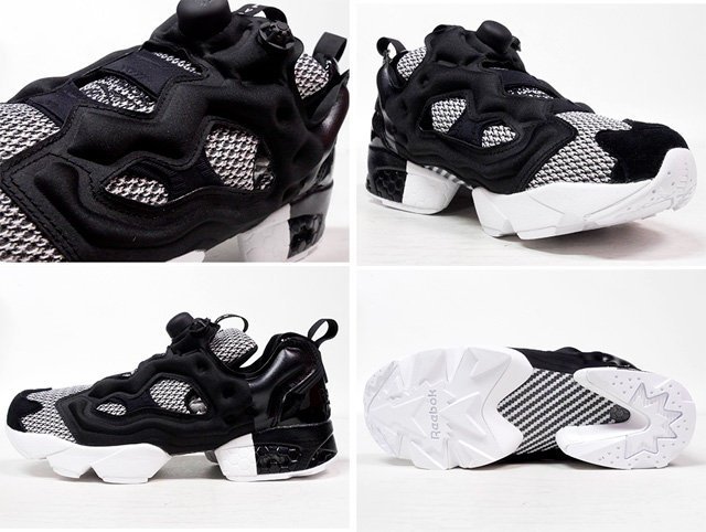 =CodE= REEBOK INSTA PUMP FURY X BLACK SCALE 充氣慢跑鞋(黑)BD5009預購