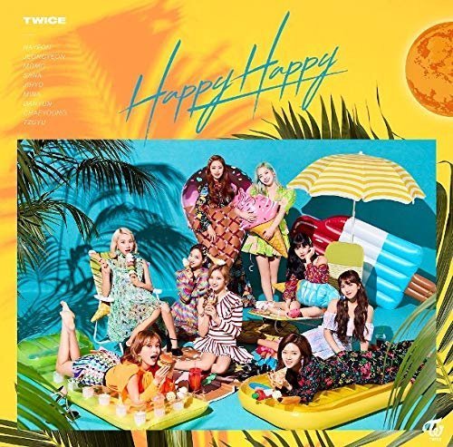 代購 特典IC卡貼付 通常盤 TWICE 周子瑜 Momo Sana HAPPY HAPPY CD 日本盤