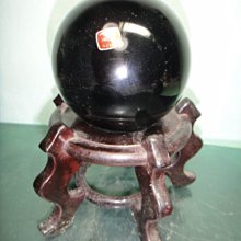 【競標網】天然漂亮正統墨西哥黑曜岩球0.95公斤85mm(雷射標籤)(網路特價品、原價3800元)限量一件
