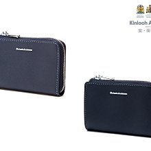 【寧寧精品】Kinloch Anderson 金安德森台中專賣店【防刮牛皮附鑰匙圈零錢包 黑/藍】849-4