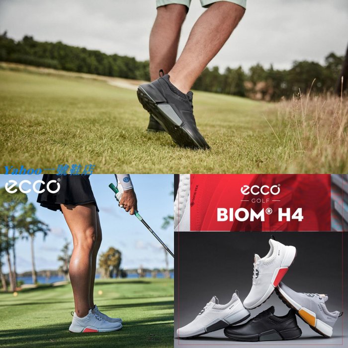 Ｙａｈｏｏ一號鞋店　新款 正貨 ECCO BIOM GOLF Hybrid 4/H4高爾夫球鞋 ecco高爾夫球鞋 升級版 防水108204