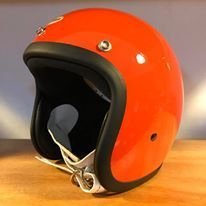 (I LOVE樂多) Chief Helmet TX500 3/4 小帽體安全帽 橘色 喜愛BELL BUCO 可參考