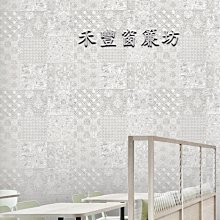[禾豐窗簾坊]雕花石材紋loft風格壁紙(4色)/壁紙窗簾裝潢安裝施工