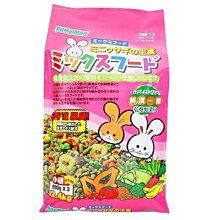 【🐱🐶培菓寵物48H出貨🐰🐹】PettyMan》迷你兔營養主食飼料2.4KG特價360元自取不打折