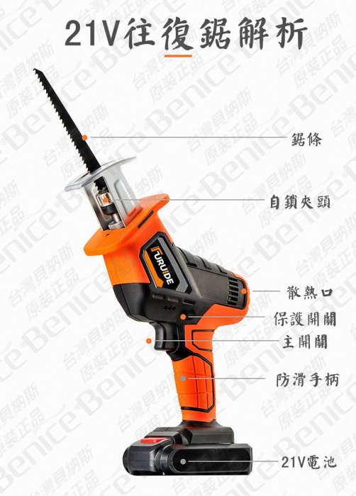 21V 無線 軍刀鋸【免運】往復鋸 曲線鋸 鏈鋸 電鑽 切割 CP值完勝 牧田 Bosch 日立 得偉 米沃奇