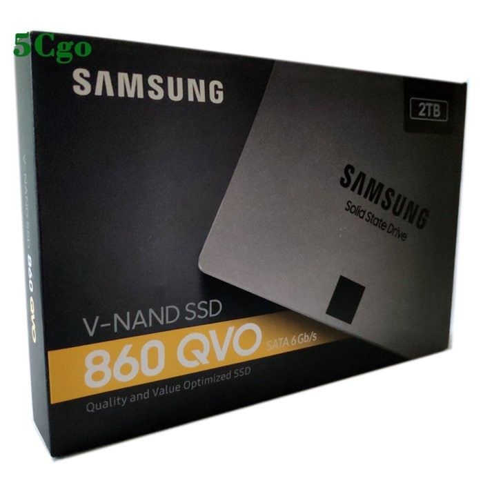 5Cgo【含稅】Samsung三星860 QVO 2TB 2T 2.5英寸SATA筆記本台式SSD固態