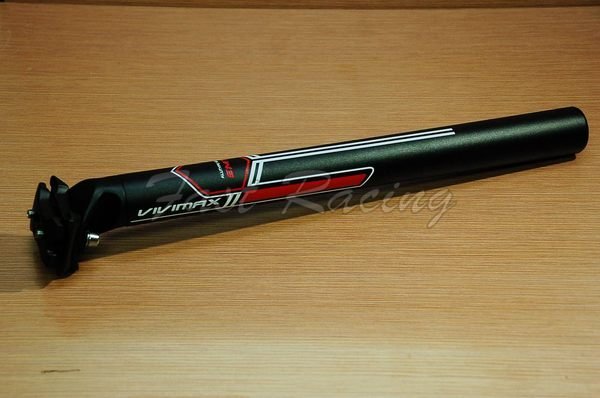 VIVIMAX 鋁合金 座管 31.6mm / 350L 黑 AL6061 ☆【跑的快】☆