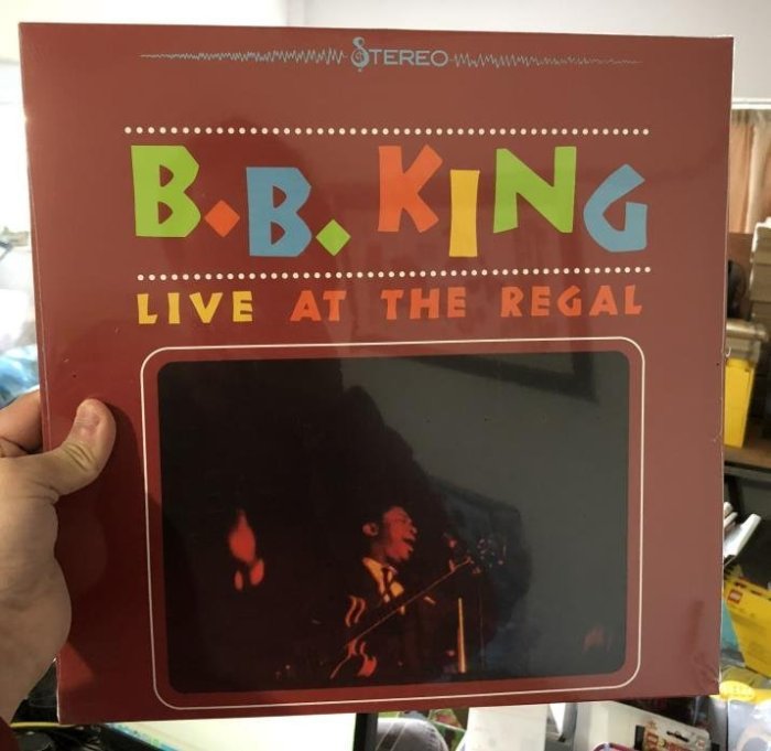 。 黑膠唱片 爵士 BB BB King Live at the Regal lp