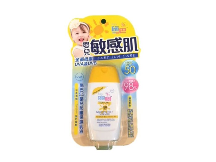 施巴5.5嬰兒防曬保濕乳SPF50/50ML 特價279元