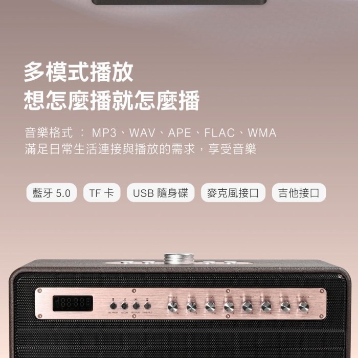 AIWA 愛華 藍牙喇叭/無線音響 唱歌/廣播/教學 一機多用 附雙麥克風 MI-X450 Pro ENIGMA