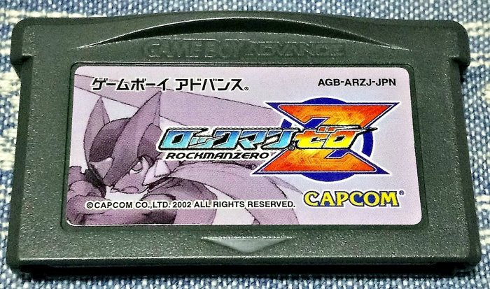 幸運小兔 GBA 洛克人 Zero RockMan Zero GameBoy GBA-SP、GBM 適用 J7