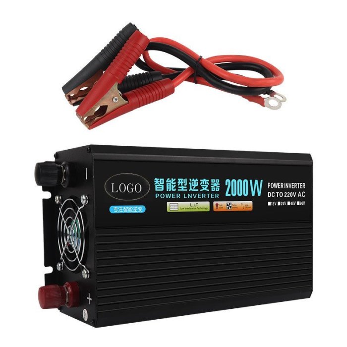 特賣- 大功率逆變器12V/24V/48V/60V/轉220V/2000W/3000W/5000W/2200