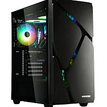 小白的生活工場*保銳 冰曜石 MarbleShell MS30 ATX RGB 機殼內建幻彩RGB(黑色)