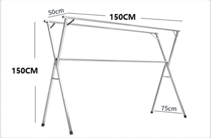 (免郵)保證不生繡折疊可收曬晾衣架掛支架組裝手動服裝店親自用過好用才上架