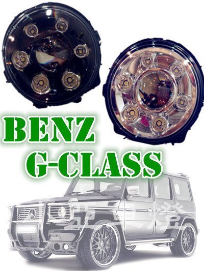 小亞車燈改裝☆ 超炫外銷精品 BENZ W463 G CLASS 魚眼 大燈 限量 台灣製