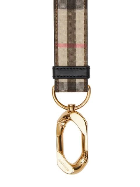 【折扣預購】21春夏正品Burberry Check bag charm 經典米色紅色黑色格紋 包包吊飾/鑰匙圈/掛飾