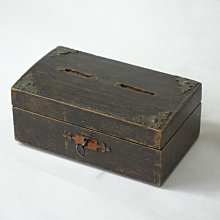 將近百年的法國 🇫🇷 古董木製錢箱【一元起標】