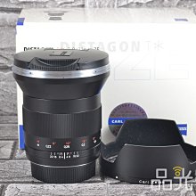 【品光數位】 Carl Zeiss T* DISTAGON 21mm F2.8 ZE for CANON #75623