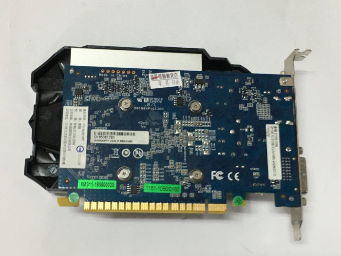 電腦雜貨店→Galax 影馳 GT1030 2GB DDR4 顯示卡 二手良品 $1100