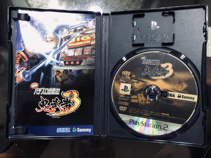超低價拚了土城可面交現貨PS2 PS3可玩實戰柏青哥必勝法 鬼武者3 (純日版)PlayStation2 日版
