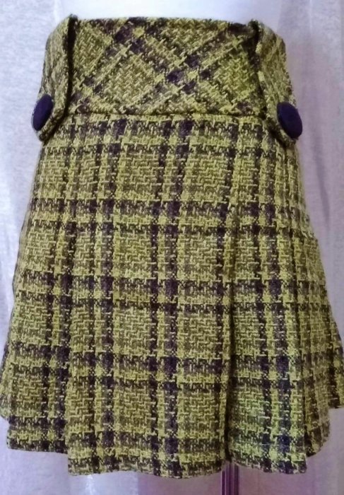 檸檬黃 短裙 (原價1350只要300元)
