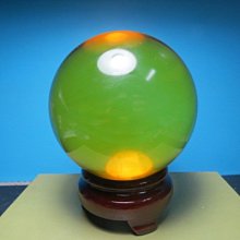 【競標網】天然火山琉璃球(黃曜石)1.26公斤95mm(贈座)(回饋價便宜賣)限量5組(賣完恢復原價700元)