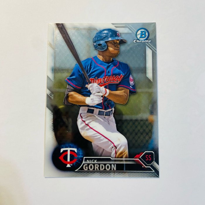 Nick Gordon 2016 Bowman Chrome