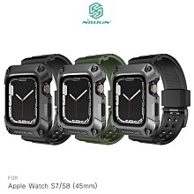 強尼拍賣~NILLKIN Apple Watch S7/S8 (45mm) 銳動錶帶保護殼