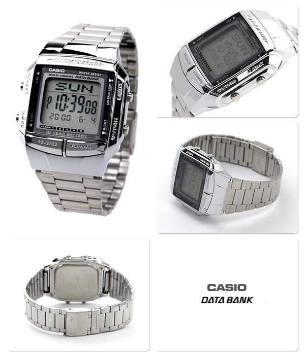 CASIO 手錶 歷久不衰熱銷DATABANK系列DB-360-1A  街頭潮流必備配件~DB-360