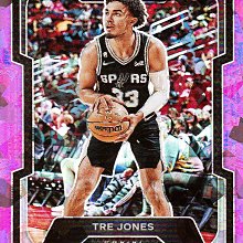 【桃6-1011】TRE JONES (PINK) 2023-24 PRIZM