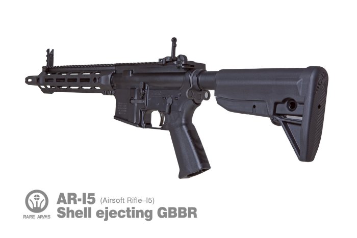 JHS（（金和勝））免運費 Rare Arms 全金屬拋殼版 AR-I5 GBBER CO2槍