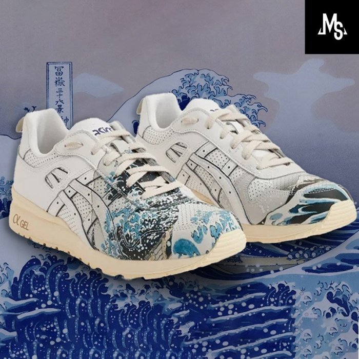 ❤全臺最低價&LF奢品匯❤ASICS GT-II x UKIYO-E 聯名浮世繪休閑運動