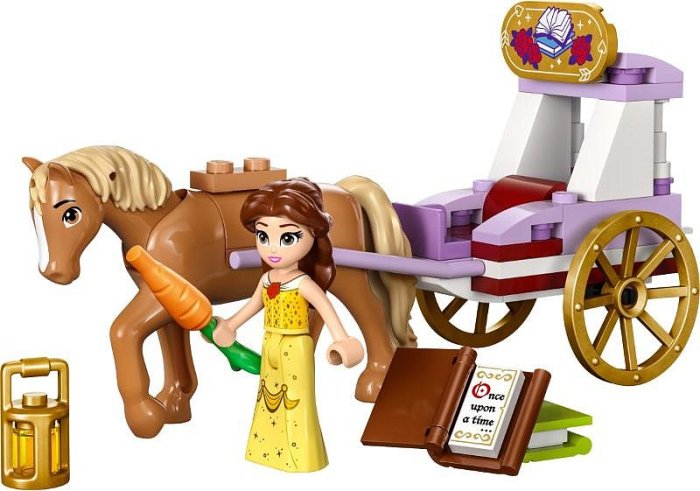 樂高LEGO DISNEY PRINCESS 美女與野獸 貝兒的故事馬車 玩具e哥 43233