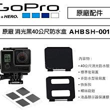 【eYe攝影】原廠 GOPRO 消光黑40米防水盒 AHBSH-001 40M 潛水盒 防水殼 HERO4 3+ 3