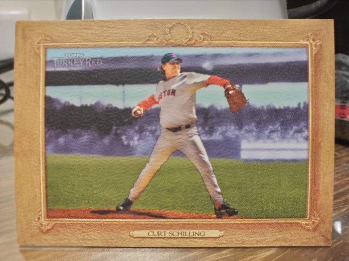 (記得小舖)MLB CURT SCHILLING 波士頓紅襪 2007 TOPPS 普卡1張 台灣現貨