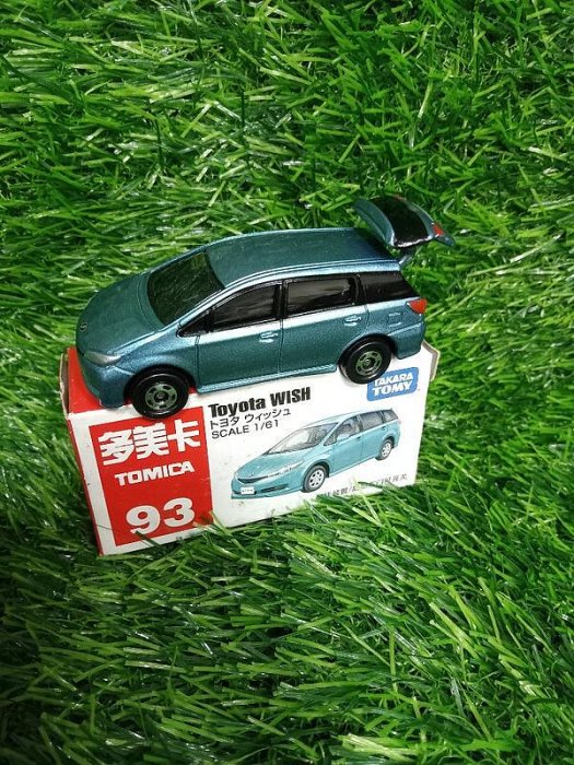 TOMICA  TOMY 多美卡 多美小汽車 模型車 93 TOYOTA WISH 絕版限量稀有 (全新未拆封)