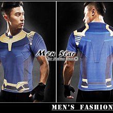 【Men Star】免運費 復仇者聯盟3 薩諾斯 大魔王 彈力運動衣 短袖上衣 女 媲美 HOLLISTER KENZO