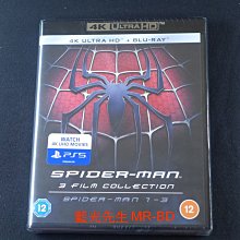 [藍光先生UHD] 蜘蛛人 1-3 UHD+BD 六碟套裝版 Spider Man