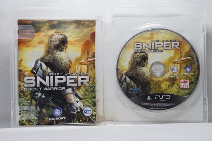 PS3 日版 狙擊之王 幽靈戰士 Sniper Ghost Warrior