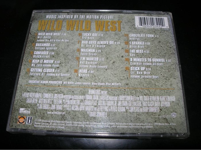 飆風戰警Wild Wild West 電影原聲帶